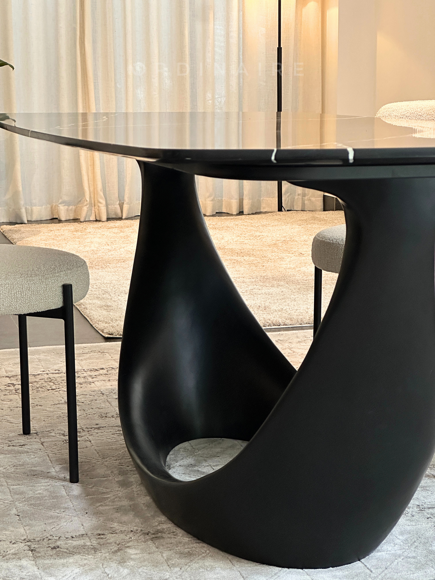 AMANI V DINING TABLE TB-16V - SAMPLE SALE