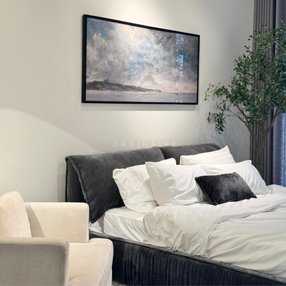 COASTAL SCENE WITH CLIFFS PAINTING