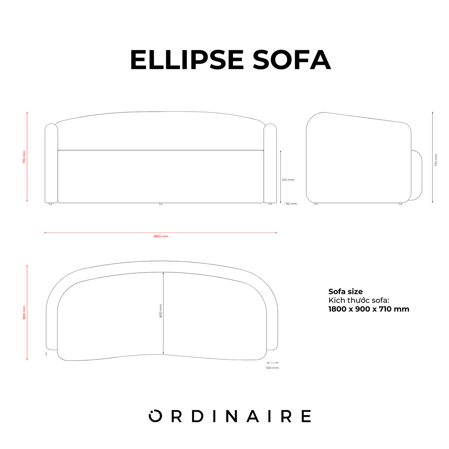 ELLIPSE SOFA