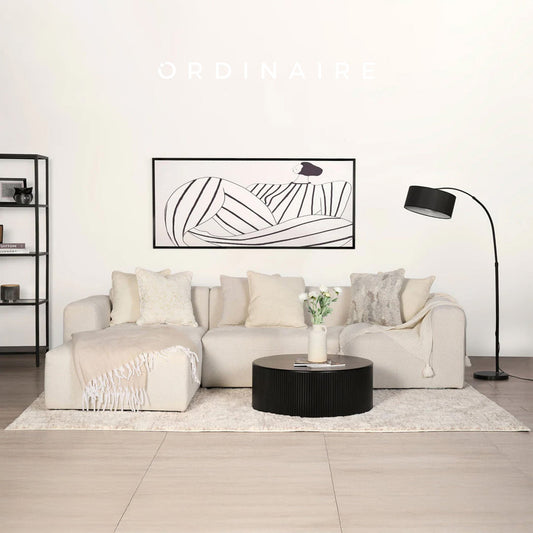 ETHEREAL IVORY - LIVING ROOM SET