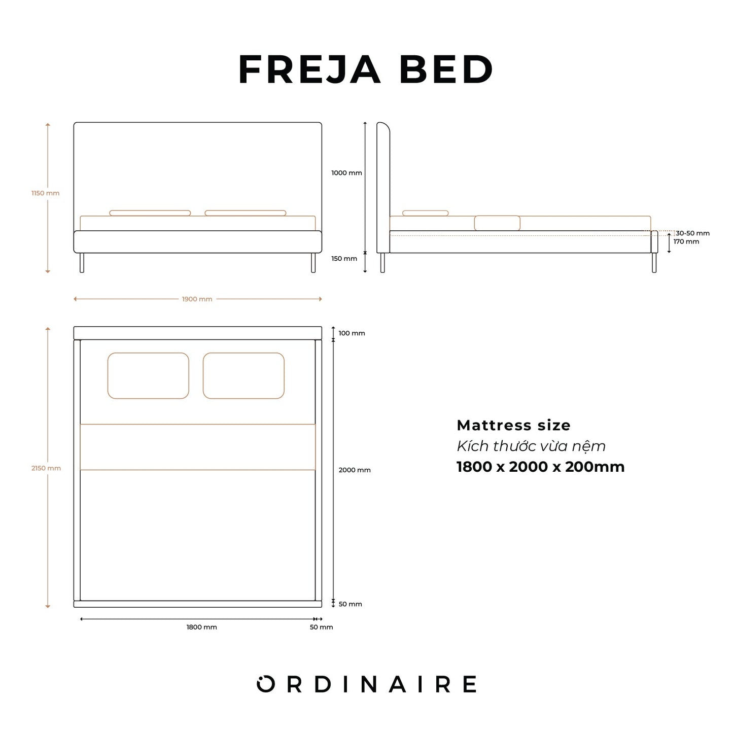 FREJA BED