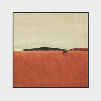 HAPPINESS 02 - RED HILL PAINTING