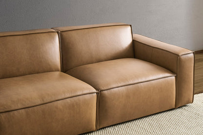 LEATHER BOLD SOFA (2-seater)