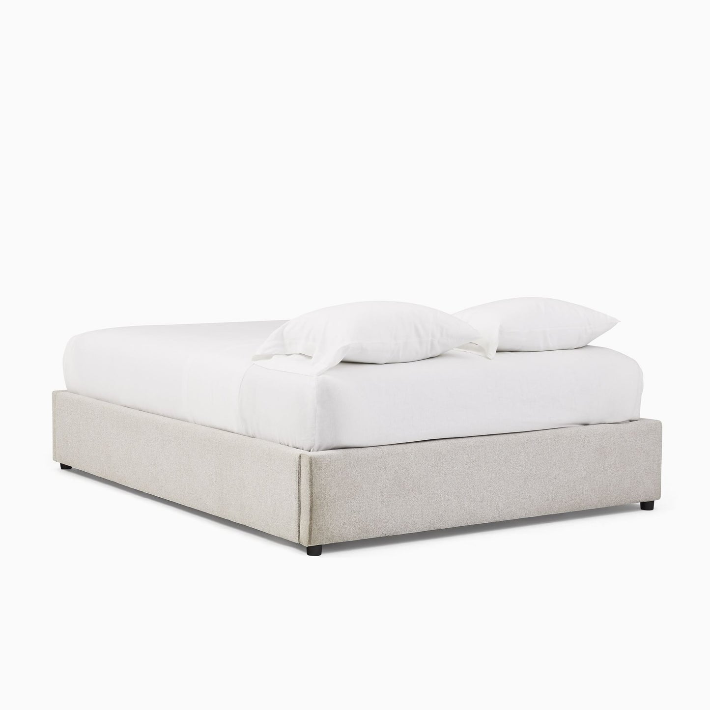 NO HEADBOARD BED