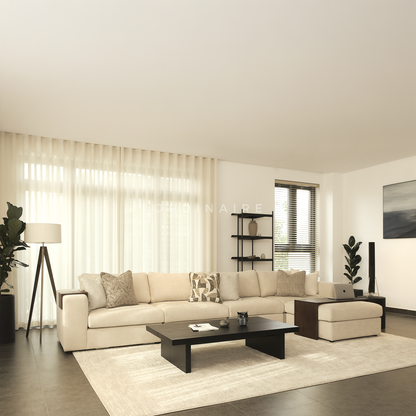 PUFFY GRAND SOFA - 5-PIECE SECTIONAL SOFA