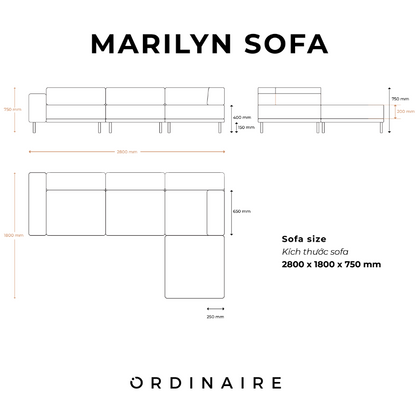 MARILYN - OTTOMAN MODULE