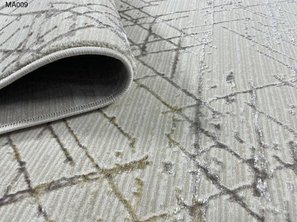 SILVER LATTICE RUG