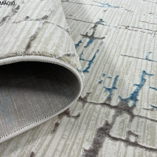 BLUE TRACE RUG